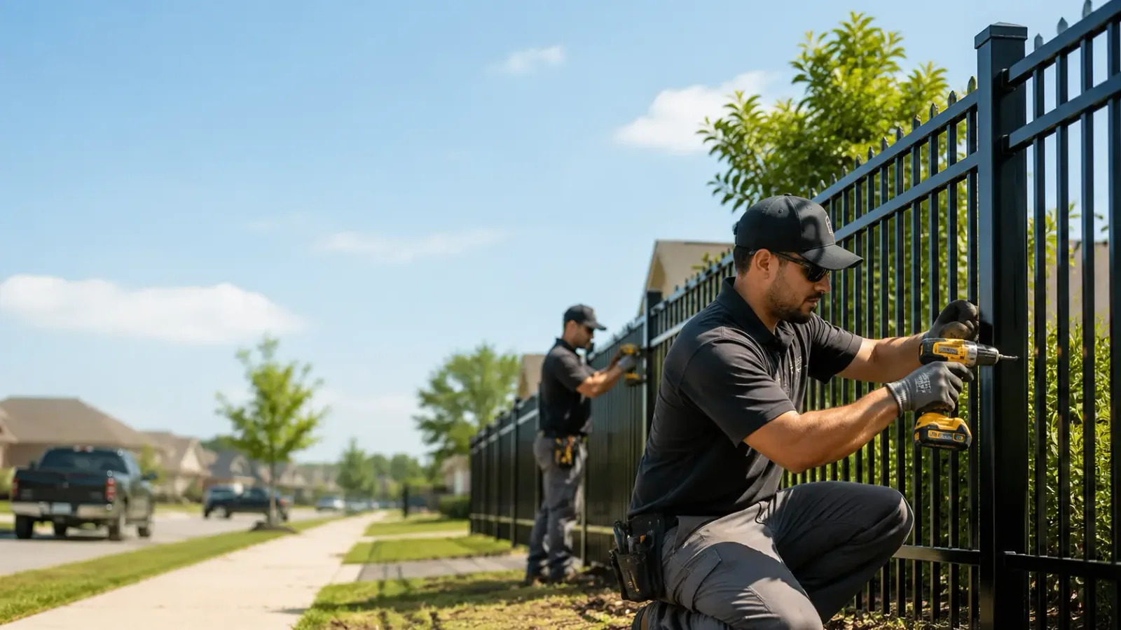 Metal Fence Installation in Bethlehem, GA